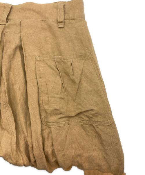 Y's（ワイズ）Y's (ワイズ) リネンサルエルパンツ ベージュ サイズ:１の古着・服飾アイテム