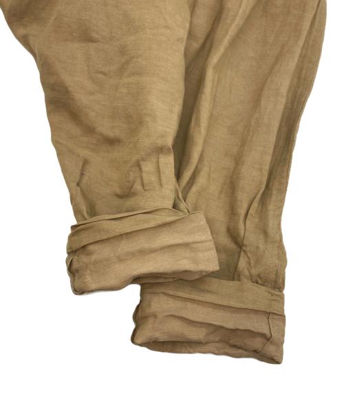 Y's（ワイズ）Y's (ワイズ) リネンサルエルパンツ ベージュ サイズ:１の古着・服飾アイテム