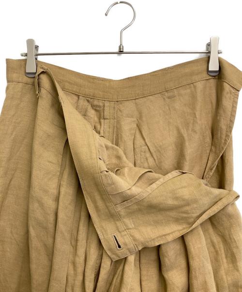 Y's（ワイズ）Y's (ワイズ) リネンサルエルパンツ ベージュ サイズ:１の古着・服飾アイテム