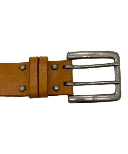 Y's（ワイズ）Y's (ワイズ) ダブルベルト ブラウンの古着・服飾アイテム