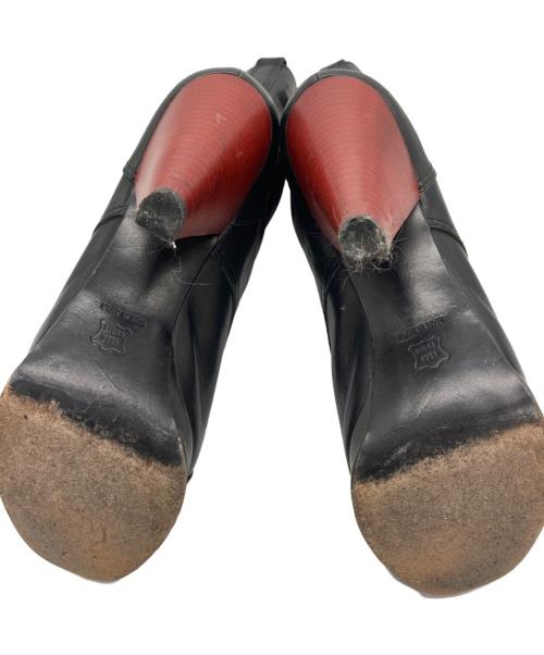 Y's（ワイズ）Y's (ワイズ) レースアップブーツ ブラック サイズ:表記無しの古着・服飾アイテム