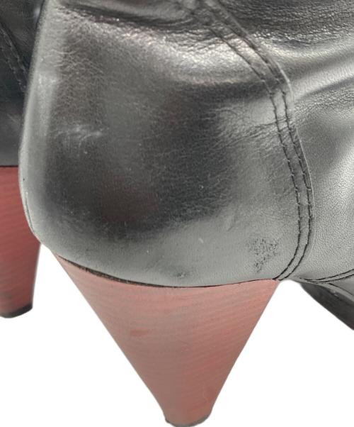 Y's（ワイズ）Y's (ワイズ) レースアップブーツ ブラック サイズ:表記無しの古着・服飾アイテム