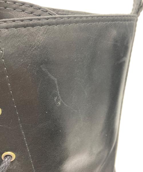 Y's（ワイズ）Y's (ワイズ) レースアップブーツ ブラック サイズ:表記無しの古着・服飾アイテム