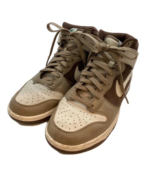 NIKE（ナイキ）NIKE (ナイキ) Dunk High PRM ブラウン サイズ:27.5の古着・服飾アイテム