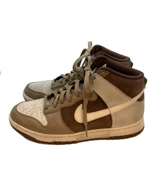 NIKE（ナイキ）NIKE (ナイキ) Dunk High PRM ブラウン サイズ:27.5の古着・服飾アイテム