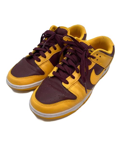 NIKE（ナイキ）NIKE (ナイキ) DUNK LOW RETRO イエロー×エンジ サイズ:SIZE 25cmの古着・服飾アイテム