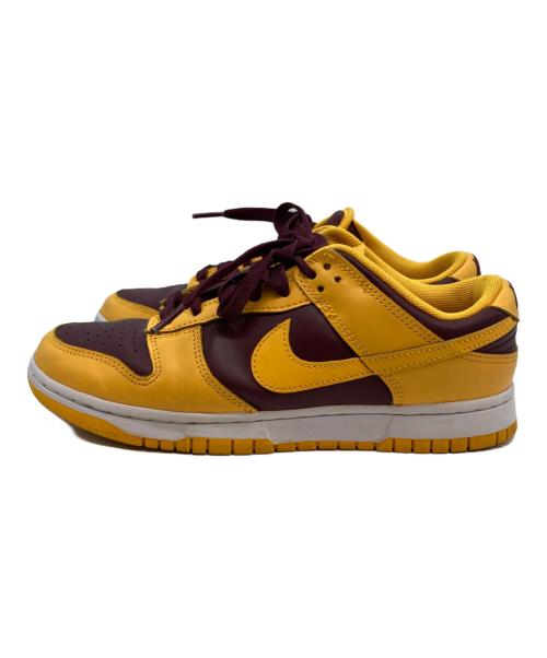 NIKE（ナイキ）NIKE (ナイキ) DUNK LOW RETRO イエロー×エンジ サイズ:SIZE 25cmの古着・服飾アイテム