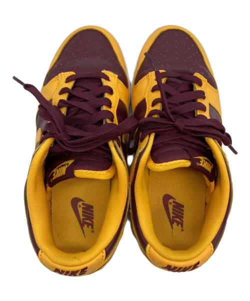 NIKE（ナイキ）NIKE (ナイキ) DUNK LOW RETRO イエロー×エンジ サイズ:SIZE 25cmの古着・服飾アイテム