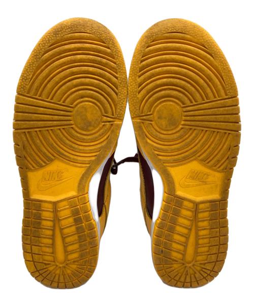 NIKE（ナイキ）NIKE (ナイキ) DUNK LOW RETRO イエロー×エンジ サイズ:SIZE 25cmの古着・服飾アイテム