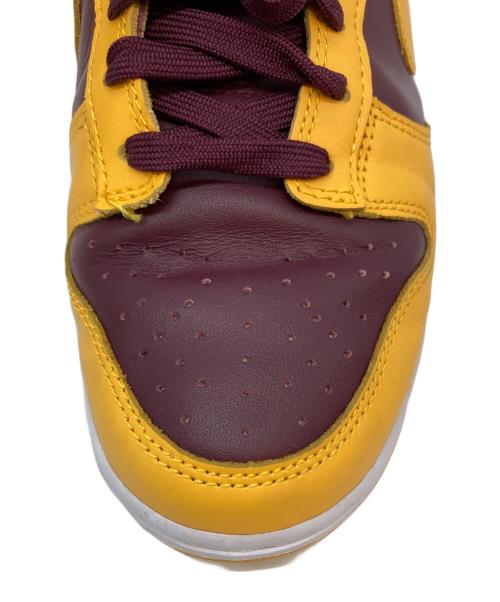 NIKE（ナイキ）NIKE (ナイキ) DUNK LOW RETRO イエロー×エンジ サイズ:SIZE 25cmの古着・服飾アイテム