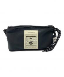 MAISON SPECIAL×Theater Products（メゾンスペシャル）の古着「コラボレーションホライゾナルレザーショルダーバッグ」｜ブラック