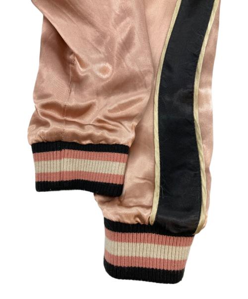 japanese classical scripi（ジャパニーズクラシックスクリプト）japanese classical scripi (ジャパニーズクラシックスクリプト) リバーシブルスカジャン ブラック×ピンク サイズ:Sの古着・服飾アイテム