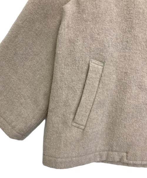 DANTON（ダントン）DANTON (ダントン) GATHERED SHORT COAT ベージュ サイズ:Sの古着・服飾アイテム