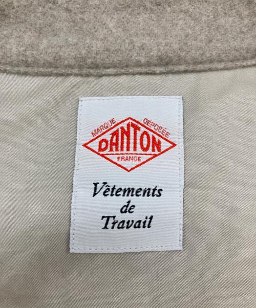 DANTON（ダントン）DANTON (ダントン) GATHERED SHORT COAT ベージュ サイズ:Sの古着・服飾アイテム