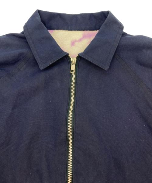 The Elder Statesman（エルダーステイツマン）The Elder Statesman (エルダーステイツマン) レーサージップジャケット ネイビー サイズ:XXSの古着・服飾アイテム