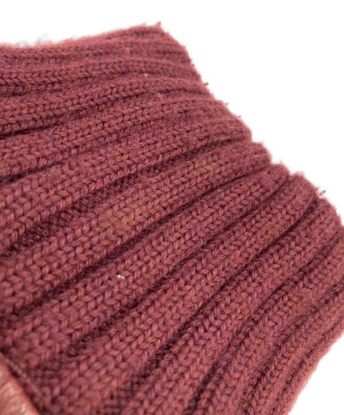 SCOTCH & SODA（スコッチアンドソーダ）SCOTCH & SODA (スコッチアンドソーダ) レザージャケット ボルドー サイズ:-の古着・服飾アイテム