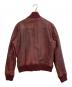 SCOTCH & SODA (スコッチアンドソーダ) レザージャケット ボルドー サイズ:-：9000円