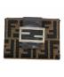 FENDI（フェンディ）の古着「ズッカ柄2つ折り財布」｜ブラウン