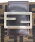 中古・古着 FENDI (フェンディ) ズッカ柄2つ折り財布 ブラウン：8000円