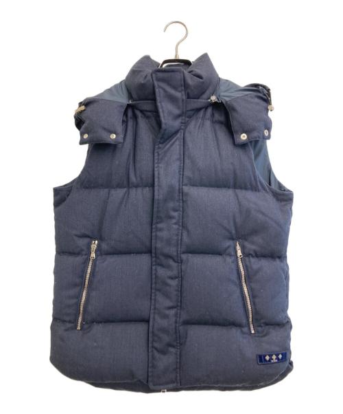 TATRAS（タトラス）TATRAS (タトラス) ウールダウンベスト ネイビー サイズ:3の古着・服飾アイテム