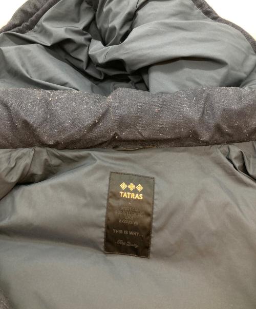 TATRAS（タトラス）TATRAS (タトラス) ウールダウンベスト ネイビー サイズ:3の古着・服飾アイテム