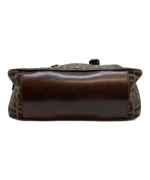 FENDI（フェンディ）FENDI (フェンディ) ズッカ柄ハンドバッグ ブラウンの古着・服飾アイテム