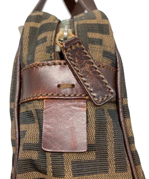 FENDI（フェンディ）FENDI (フェンディ) ズッカ柄ハンドバッグ ブラウンの古着・服飾アイテム