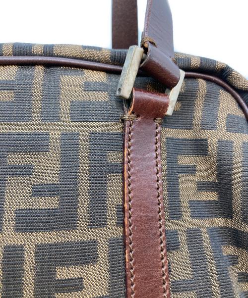 FENDI（フェンディ）FENDI (フェンディ) ズッカ柄ハンドバッグ ブラウンの古着・服飾アイテム