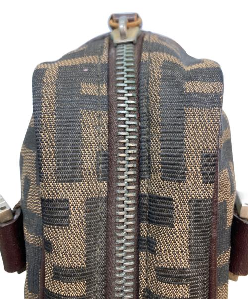 FENDI（フェンディ）FENDI (フェンディ) ズッカ柄ハンドバッグ ブラウンの古着・服飾アイテム