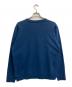 stussy (ステューシー) ロゴプリントスウェット ブルー サイズ:SIZE M：6000円