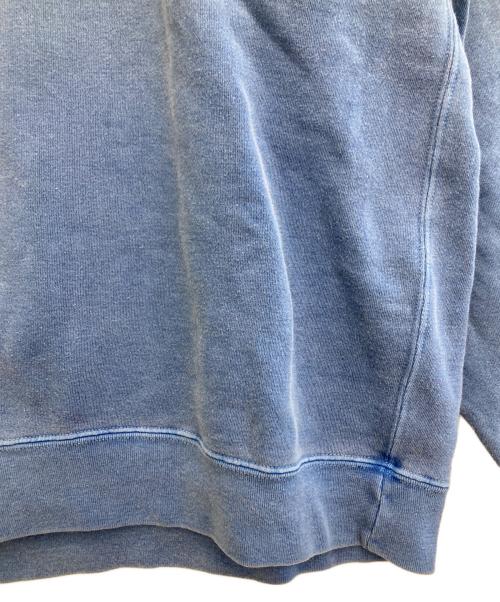 stussy（ステューシー）stussy (ステューシー) ロゴスウェット ブルー サイズ:Lの古着・服飾アイテム