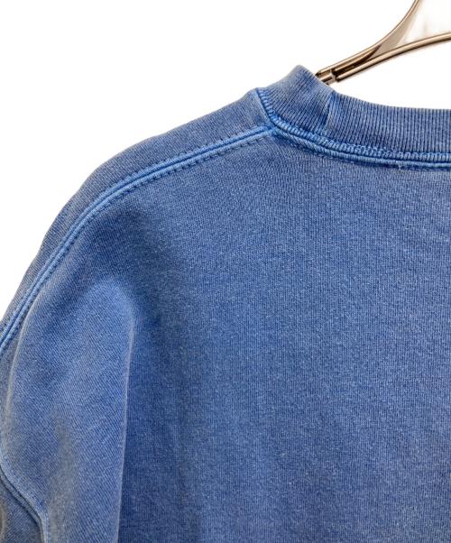 stussy（ステューシー）stussy (ステューシー) ロゴスウェット ブルー サイズ:Lの古着・服飾アイテム