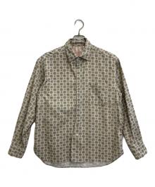 TOWN CRAFT（タウンクラフト）の古着「柄シャツ」｜グレー