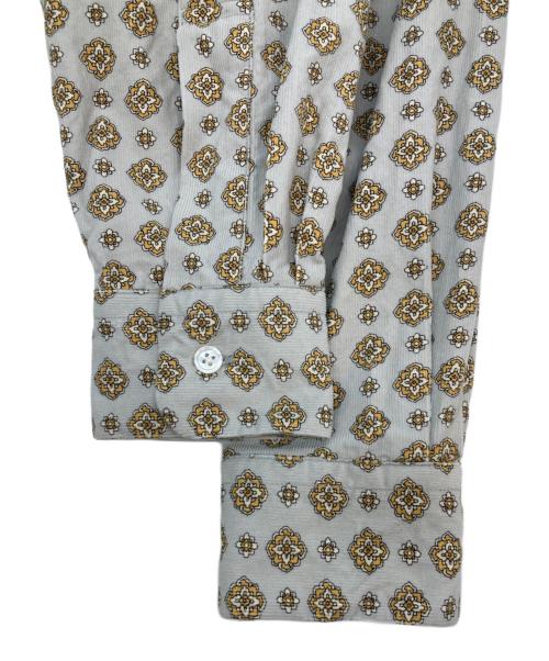 TOWN CRAFT（タウンクラフト）TOWN CRAFT (タウンクラフト) 柄シャツ グレー サイズ:Mの古着・服飾アイテム