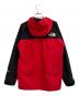 THE NORTH FACE (ザ ノース フェイス) Mountain Light Jacket レッド×ブラック サイズ:SIZE M：17000円