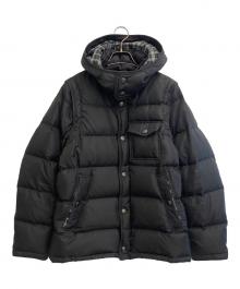 BURBERRY BLACK LABEL（バーバリーブラックレーベル）の古着「ダウンジャケット」｜ブラック