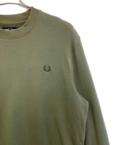 FRED PERRY（フレッドペリー）FRED PERRY (フレッドペリー) スウェット オリーブ サイズ:Lの古着・服飾アイテム