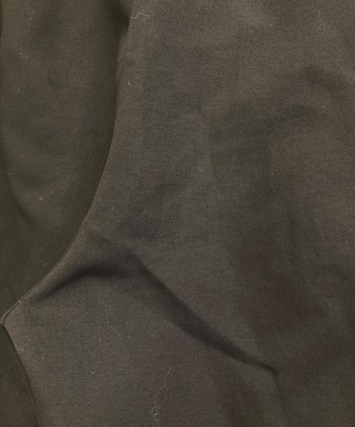 NO CONTROL AIR（ノーコントロールエアー）no control air (ノーコントロールエアー) リバースツイルダブルクロス モモヤマパンツ ブラック サイズ:3の古着・服飾アイテム