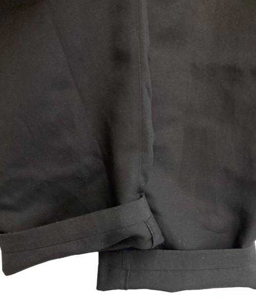 NO CONTROL AIR（ノーコントロールエアー）no control air (ノーコントロールエアー) リバースツイルダブルクロス モモヤマパンツ ブラック サイズ:3の古着・服飾アイテム