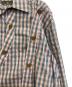 中古・古着 Vivienne Westwood man (ヴィヴィアン ウェストウッド マン) ギンガムチェックパズルシャツ ピンク×ブルー サイズ:-：15000円