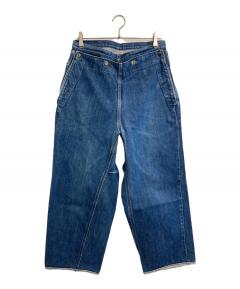 中古・古着通販】shishikui (シシクイ) dacoデニムパンツ ブルー