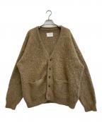 steinシュタイン）の古着「Kid Mohair Cardigan」｜ベージュ