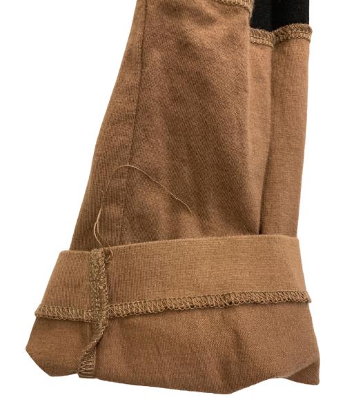 SUNSEA（サンシー）SUNSEA (サンシー) 21AW Layered 2tone カットソー ブラック×ブラウン サイズ:3の古着・服飾アイテム