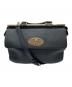 MULBERRY（マルベリー）の古着「レザーショルダーバッグ」｜ブラック