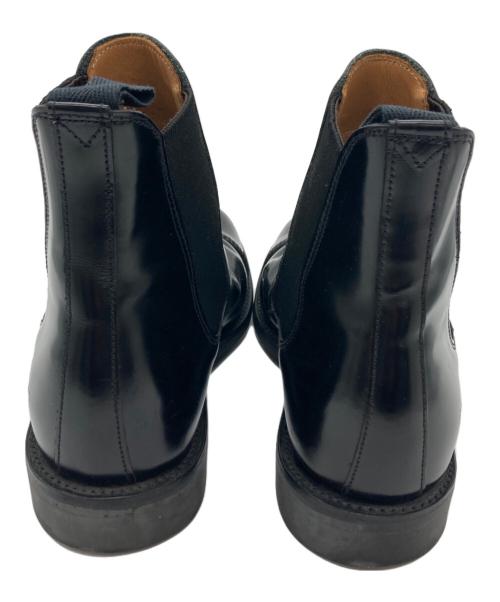 SANDERS（サンダース）SANDERS (サンダース) MILITARY CAP TOE CHELSEA BOOT ブラック サイズ:5　2/1の古着・服飾アイテム