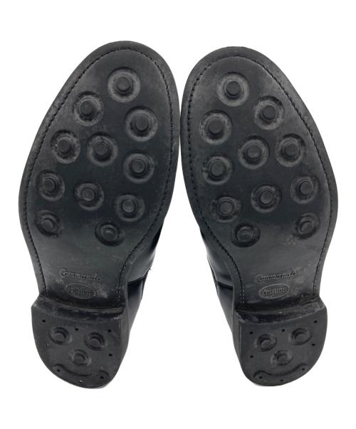 SANDERS（サンダース）SANDERS (サンダース) MILITARY CAP TOE CHELSEA BOOT ブラック サイズ:5　2/1の古着・服飾アイテム