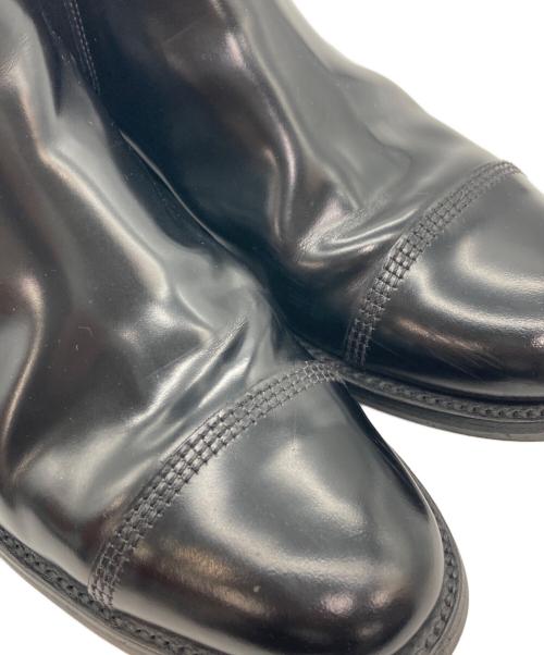 SANDERS（サンダース）SANDERS (サンダース) MILITARY CAP TOE CHELSEA BOOT ブラック サイズ:5　2/1の古着・服飾アイテム