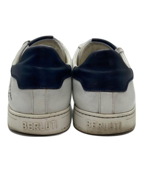 Berluti（ベルルッティ）Berluti (ベルルッティ) Playtime Leather Sneakers ホワイト サイズ:6の古着・服飾アイテム