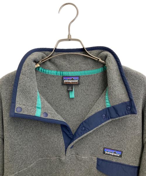 Patagonia（パタゴニア）Patagonia (パタゴニア) シンチラスナップT グレー サイズ:Lの古着・服飾アイテム