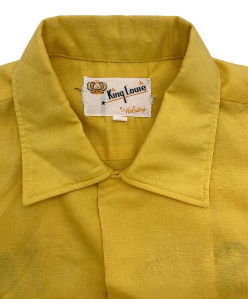 KING LOUIE（キングルイ）KING LOUIE (キングルイ) ボーリングシャツ イエロー サイズ:Mの古着・服飾アイテム
